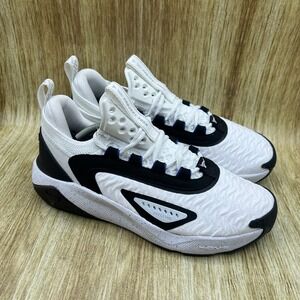 Under Armour Project Rock 7 Womens Size 9 Training Shoes White Black 3027601-104